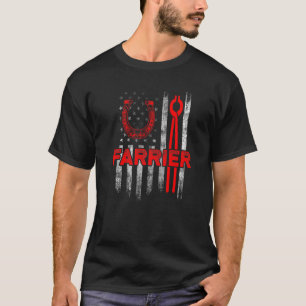 Camiseta Farrier Horsfere Hoof Trimming Equine Shoeing