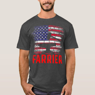 Camiseta Farrier Horsfere Hoof Trimming Equine Shoeing