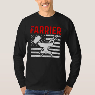 Camiseta Farrier Horsfere Hoof Trimming Equine Shoeing 21