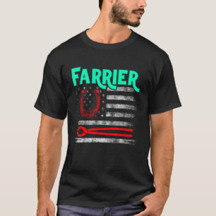 Camiseta Farrier Horsfere Hoof Trimming Equine Shoeing 95
