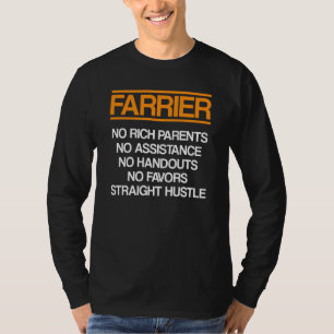 Camiseta Farrier Rich Horsferes Hoof Trimming Equine Shoein