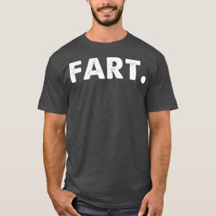 Camiseta Fart Engraçado Typografia
