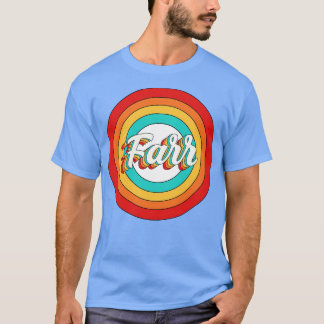 Camiseta Fart Name Shirt Vintage Farc Circle