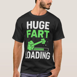 Camiseta Fart Novelty Para Homens Mulheres Fazendo Farsa De