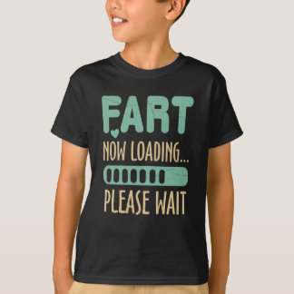 Camiseta Fart Now Loading Please Wait Dad Joke