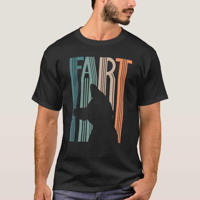 Camiseta Fart Para Um Proprietário Francês (Frente)