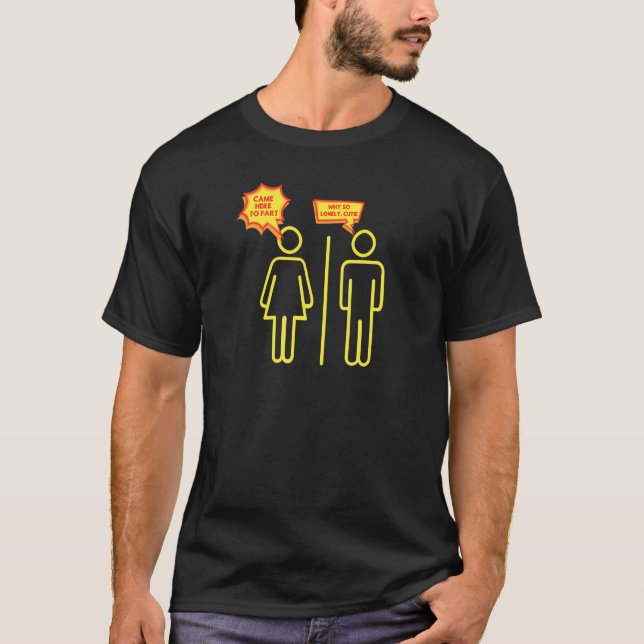 Camiseta Fart Sarcastic Bathroom Meme Sarcasm Piada Humor (Frente)