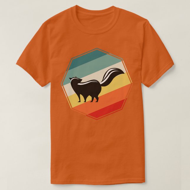 Camiseta Fart Squirrel Fart Squirrel Engraçado Dando Skunk (Frente do Design)