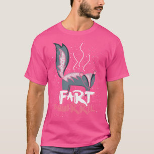 Camiseta Fart Squirrel Skunk