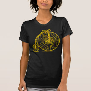 Camiseta Farthing da moeda de um centavo - âmbar