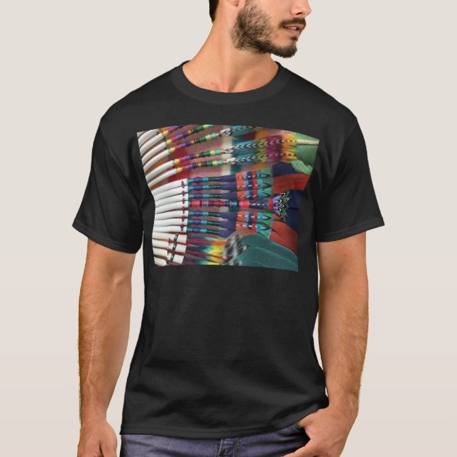 Camiseta Fãs da igreja do nativo americano, copo de café, (Frente)