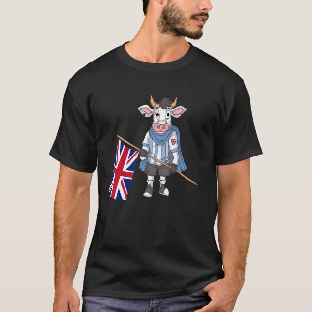 Camiseta Fãs da Vaca da Inglaterra (Frente)