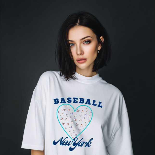 Camiseta Fãs de Beisebol de Nova York  (Criador carregado)