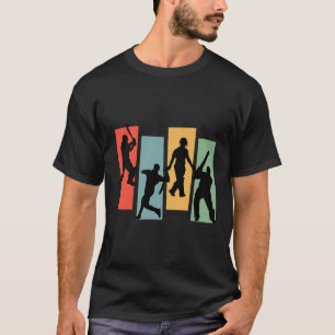 Camiseta Fãs de Críquete Críquete Inglaterra Paquistão Índi