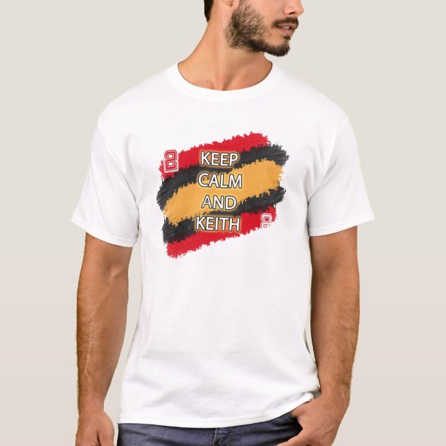 Camiseta Fãs de hóquei de CHICAGO - mantenha o T-SHIRT da (Frente)