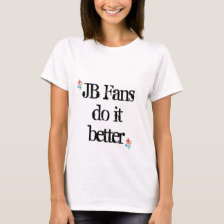 Camiseta Fãs de JB melhora