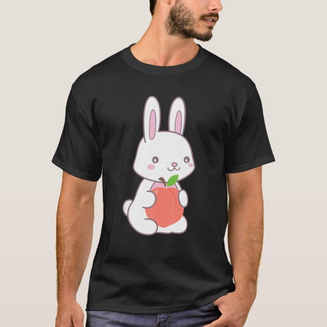 Camiseta Fãs De Motores De Animação E Animação De Coelhinho (Frente)