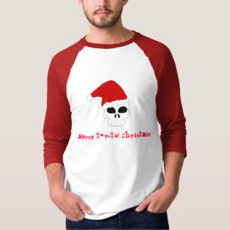 Camiseta Fãs do crânio do Feliz Natal