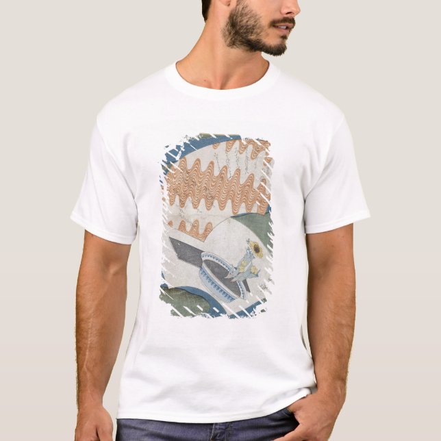 Camiseta Fãs que flutuam em um córrego (Frente)