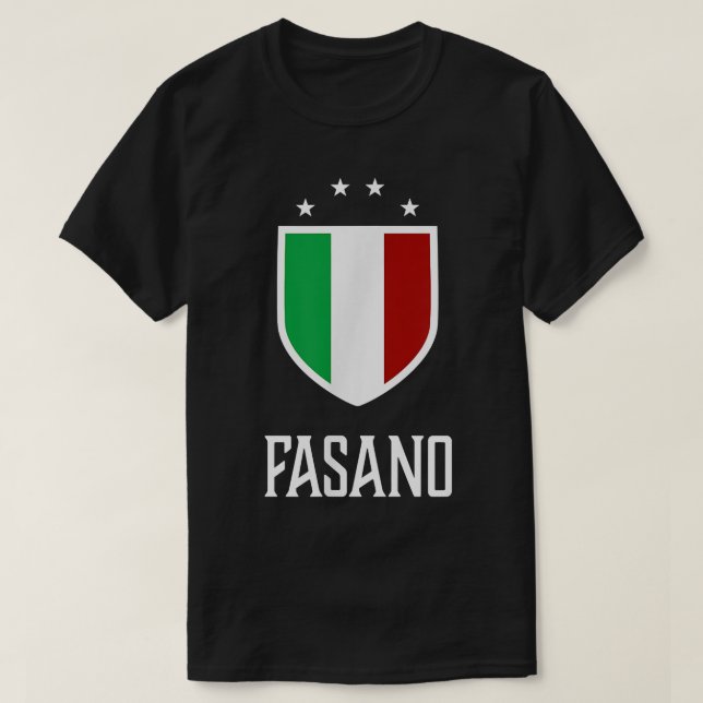 Camiseta Fasano, Itália - Itália (Frente do Design)