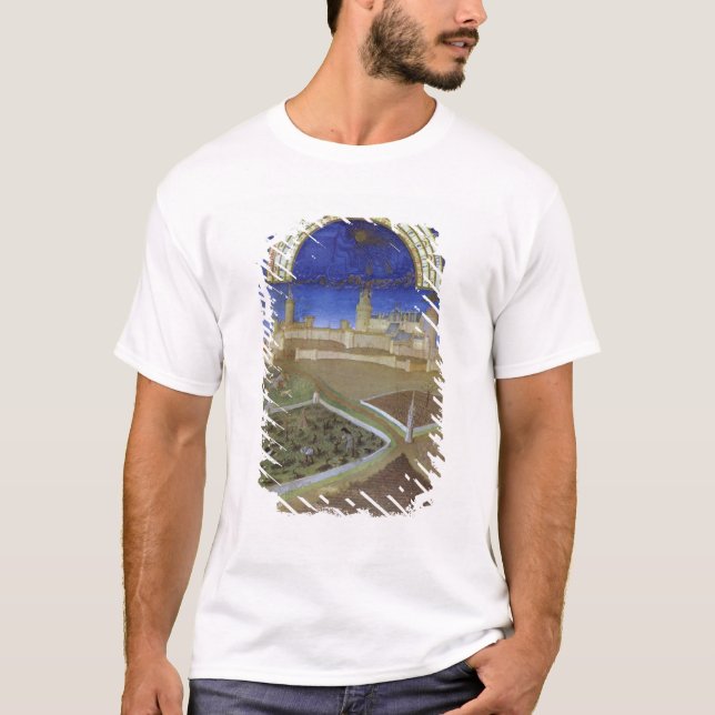 Camiseta Fascimile de março: Camponeses no trabalho (Frente)