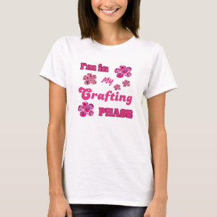 Camiseta Fase de Criação da Tipografia Rosa Choque