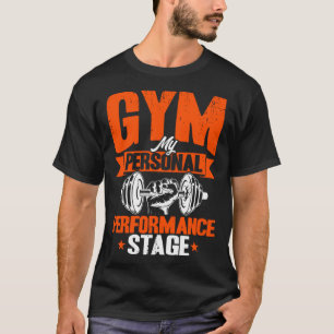 Camiseta Fase de Desempenho Pessoal na Academia Treino Vint