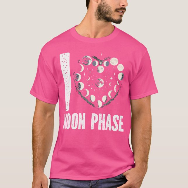 Camiseta Fase Lunar Lua Cheia Eclipse Lunar Astrônomo Astr (Frente)