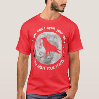 Camiseta Fases da Lua Abram sua mente Raven Wicca Tatt