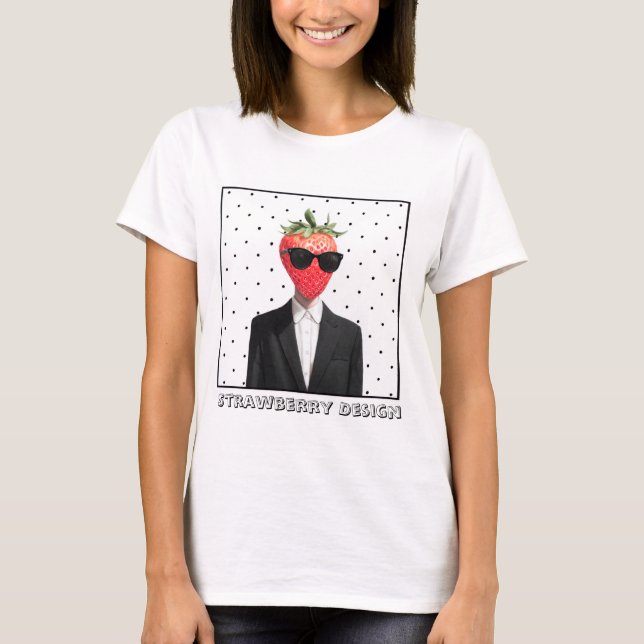 Camiseta Fashion com Bolinhas Fofas (Frente)