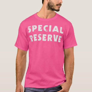 Camiseta Fashion de rua tipografia de reserva especial
