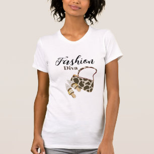 Camiseta Fashion diva T-Shirt