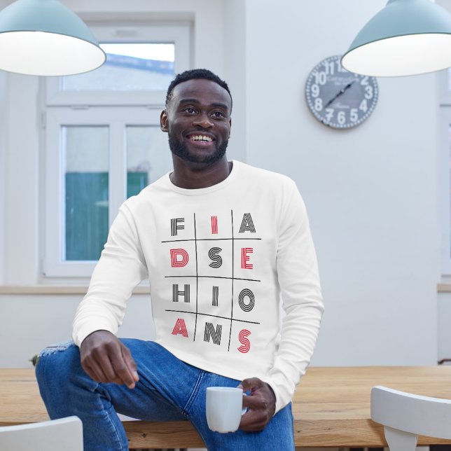 Camiseta Fashion Idea Typografia (Fashion ideas typography)