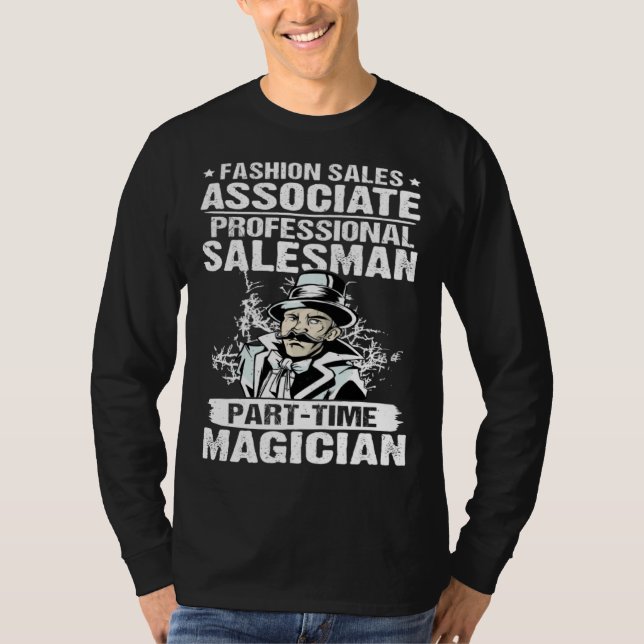 Camiseta Fashion Sales Associate Professional Part Time Mag (Frente)