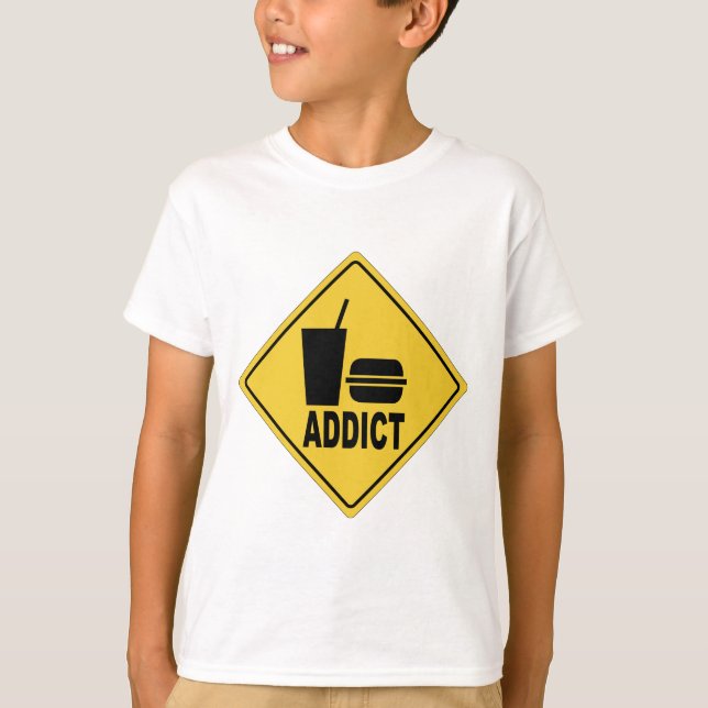 Camiseta Fast food do AW (Frente)