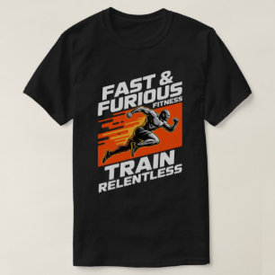 Camiseta Fast & Furious Fitness Train Relentless