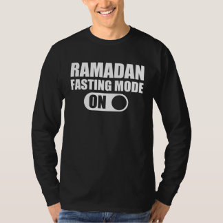 Camiseta Fasting Mode On Ramadan Kareem Ramadan Mubarak Mon