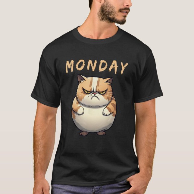 Camiseta Fat Cat Monday (Frente)