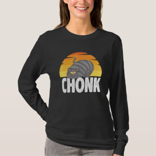 Camiseta Fat Cats Memória Chonk Gato Pessoas De Gordura Ret
