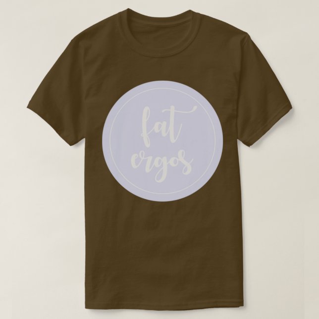 Camiseta Fat Ergos 4 (Frente do Design)