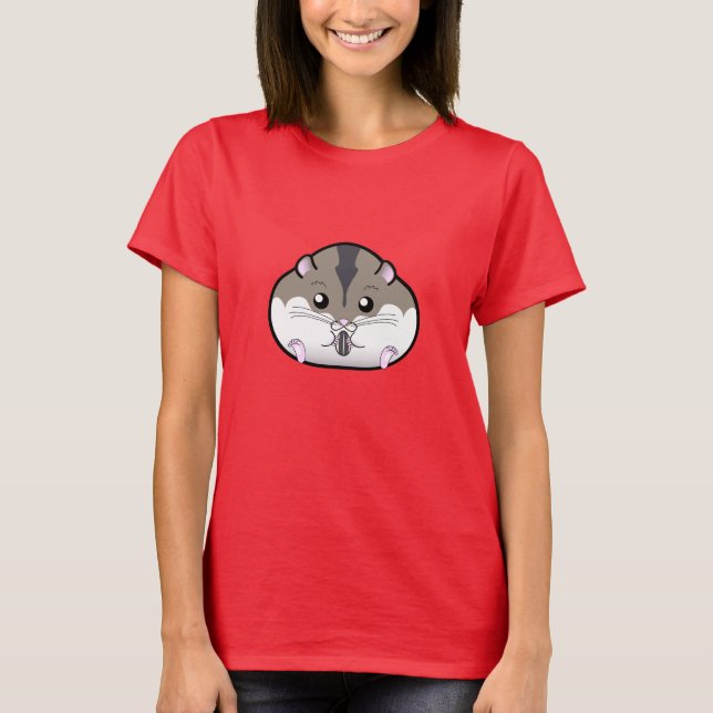 Camiseta Fat Russo Dwarf Hamster (Frente)