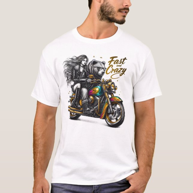 Camiseta Fatale em duas rodas (Frente)
