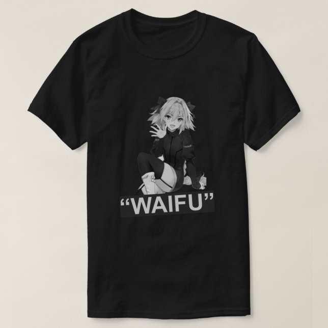 Camiseta Fate Astolfo Waifu Clássico (Frente do Design)