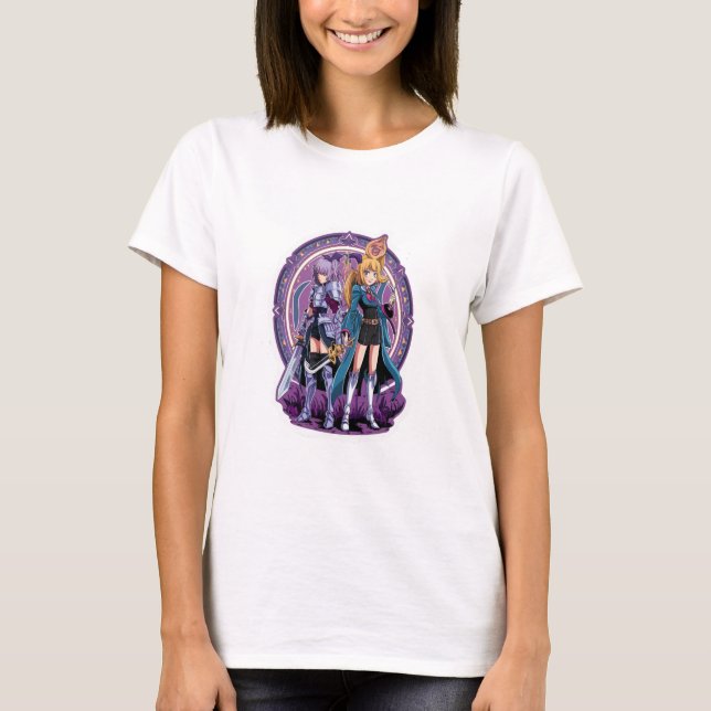 Camiseta fate stay night sticker (Frente)