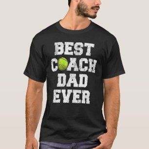 Camiseta Fath do Pai do treinador do melhor Tênis da Vintag