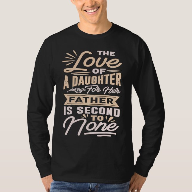 Camiseta Father And Daughter Best Dad Love Fathers Day Part (Frente)