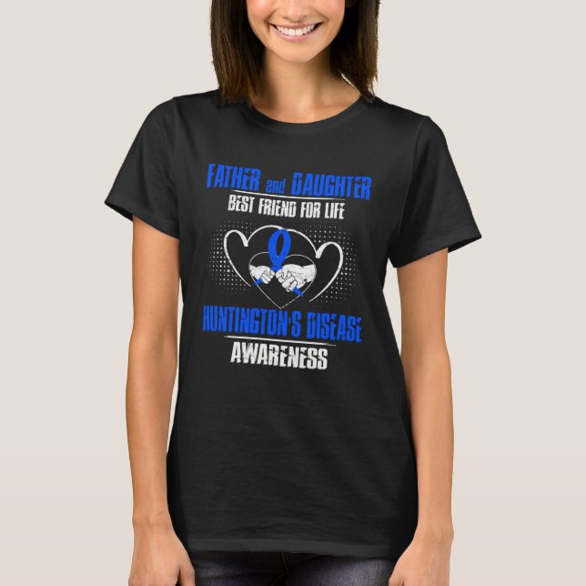 CAMISETA FATHER AND DAUGHTER BEST FRIEND OF LIFE HUNTINGTON (Frente)