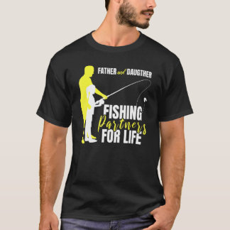 Camiseta Father Daddy Daughter Fishing Familiy Fish