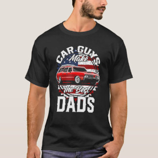 Camiseta Father s Day Classic American Custom Car Station W