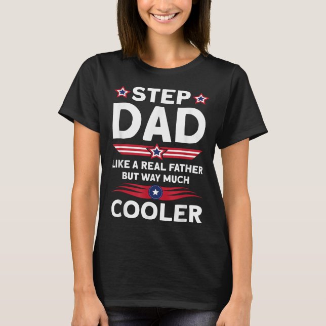 Camiseta Father´s Day Stepdad Bonus Daddy (Frente)